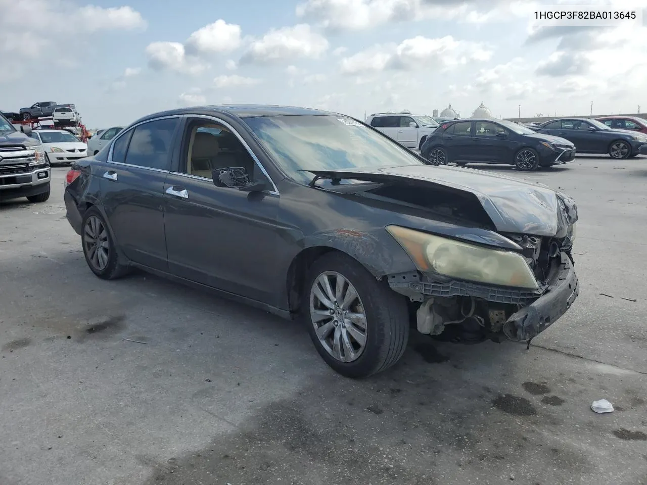 2011 Honda Accord Exl VIN: 1HGCP3F82BA013645 Lot: 76079664