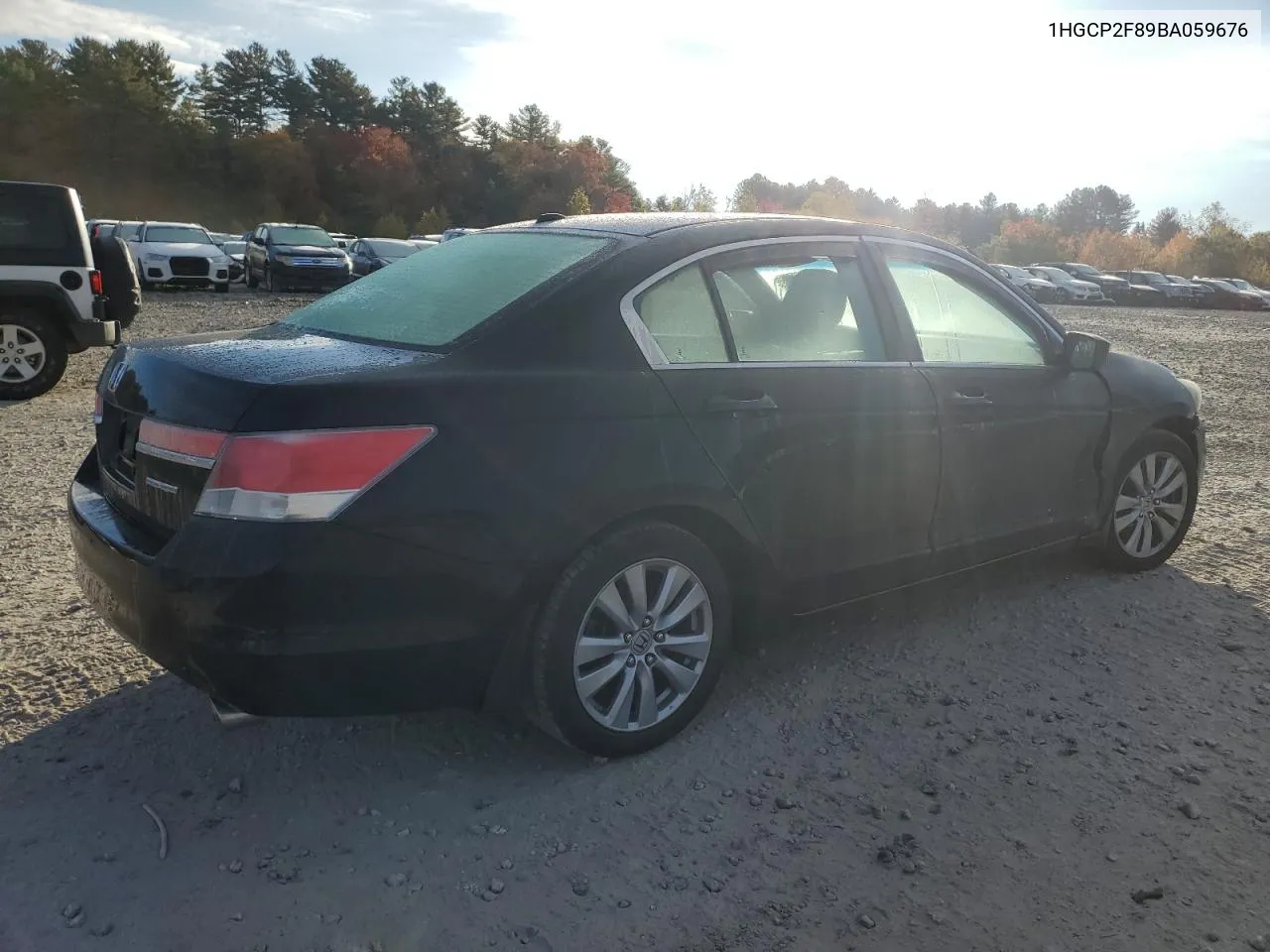 2011 Honda Accord Exl VIN: 1HGCP2F89BA059676 Lot: 76342324