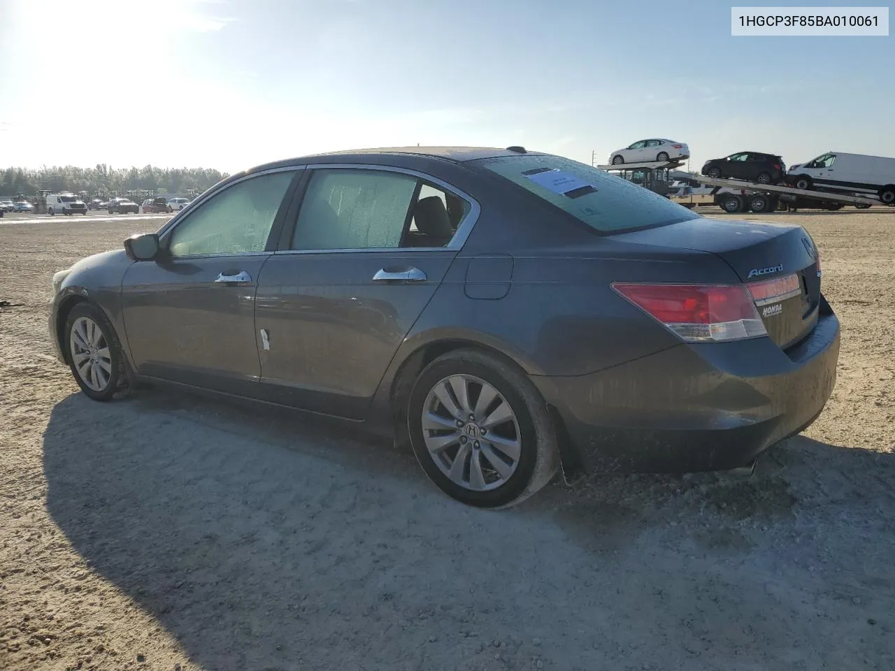 2011 Honda Accord Exl VIN: 1HGCP3F85BA010061 Lot: 76368004