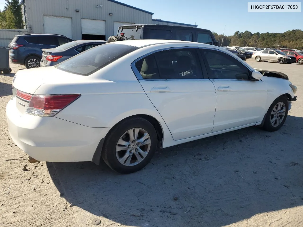 2011 Honda Accord Se VIN: 1HGCP2F67BA017053 Lot: 76413694