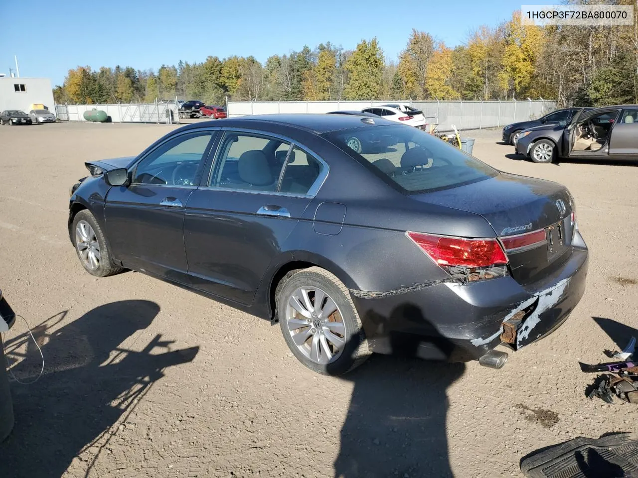 2011 Honda Accord Ex VIN: 1HGCP3F72BA800070 Lot: 76446304