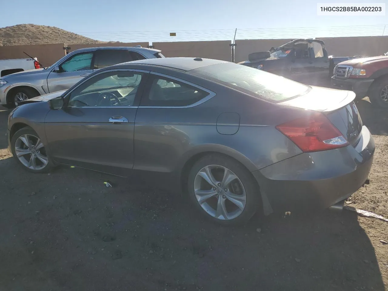 2011 Honda Accord Exl VIN: 1HGCS2B85BA002203 Lot: 76981284