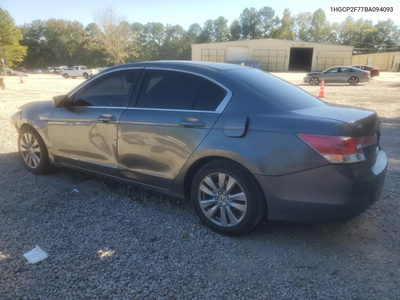 2011 Honda Accord Ex VIN: 1HGCP2F77BA094093 Lot: 77047614