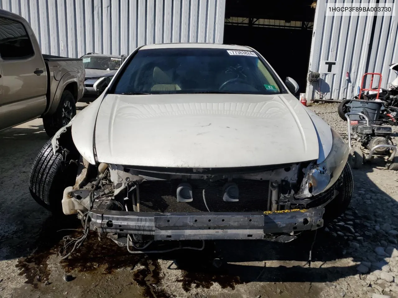 1HGCP3F89BA003730 2011 Honda Accord Exl