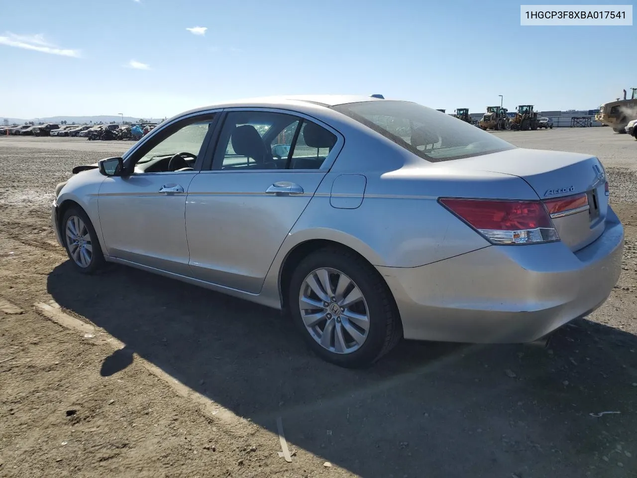 2011 Honda Accord Exl VIN: 1HGCP3F8XBA017541 Lot: 77450724