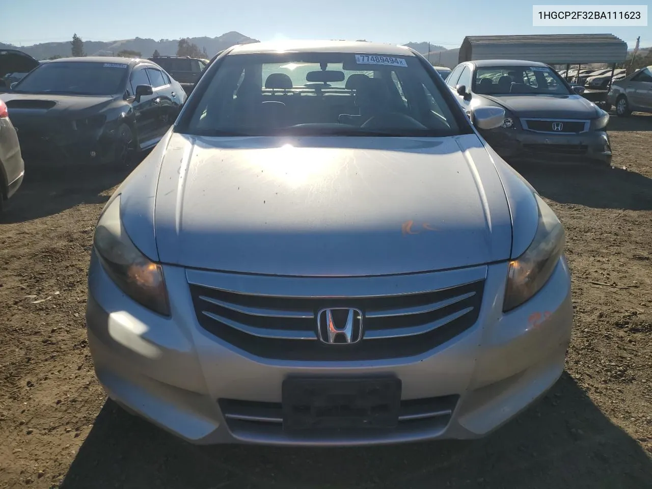 1HGCP2F32BA111623 2011 Honda Accord Lx