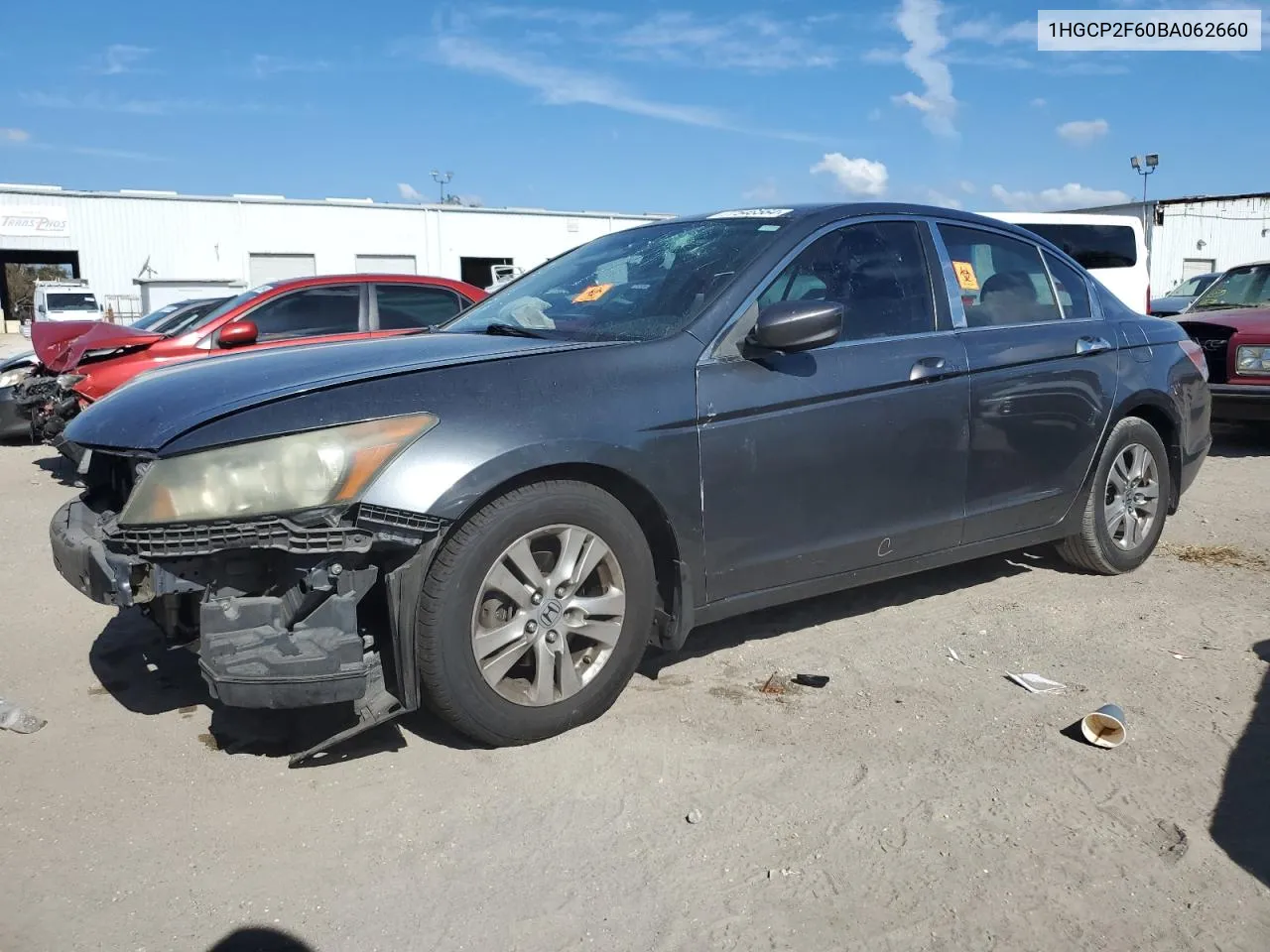 2011 Honda Accord Se VIN: 1HGCP2F60BA062660 Lot: 77548564