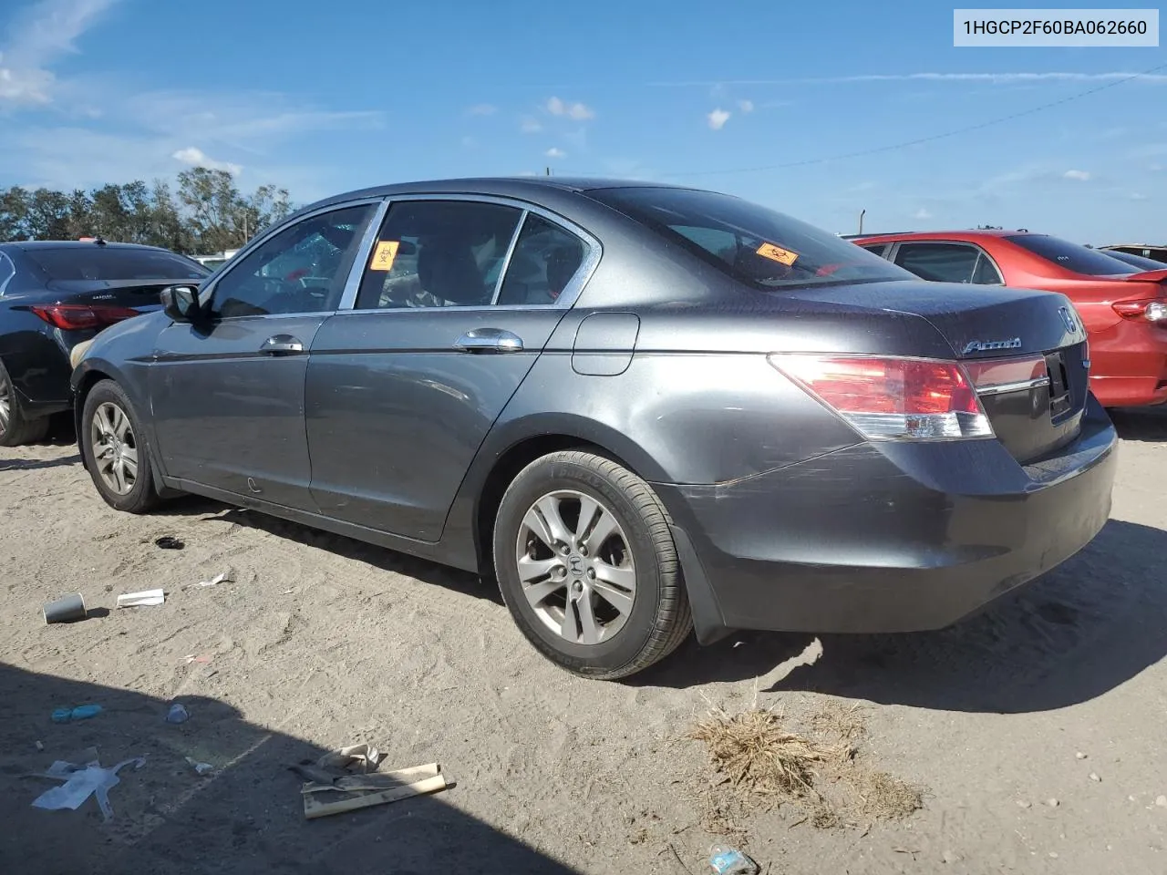 2011 Honda Accord Se VIN: 1HGCP2F60BA062660 Lot: 77548564