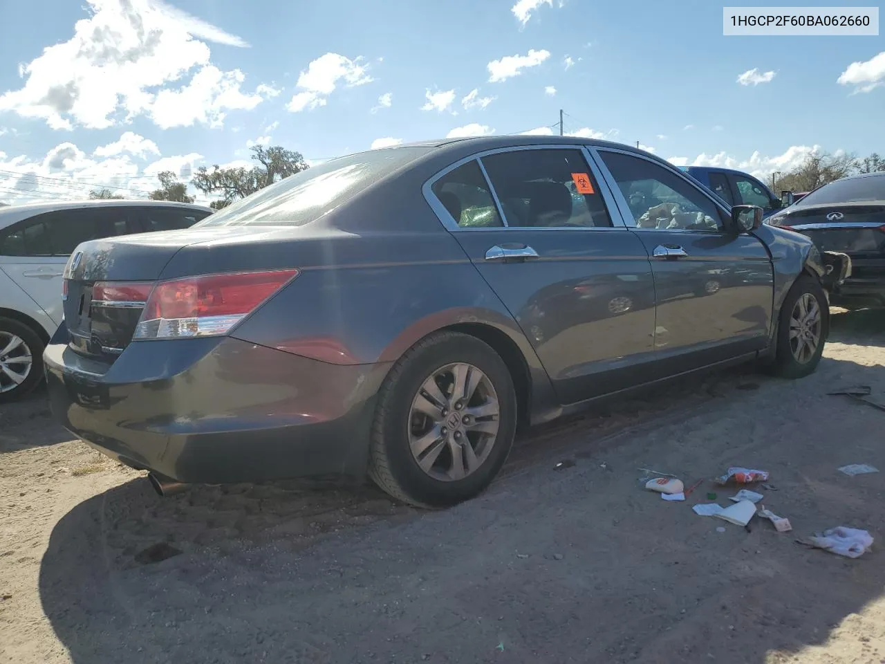 2011 Honda Accord Se VIN: 1HGCP2F60BA062660 Lot: 77548564