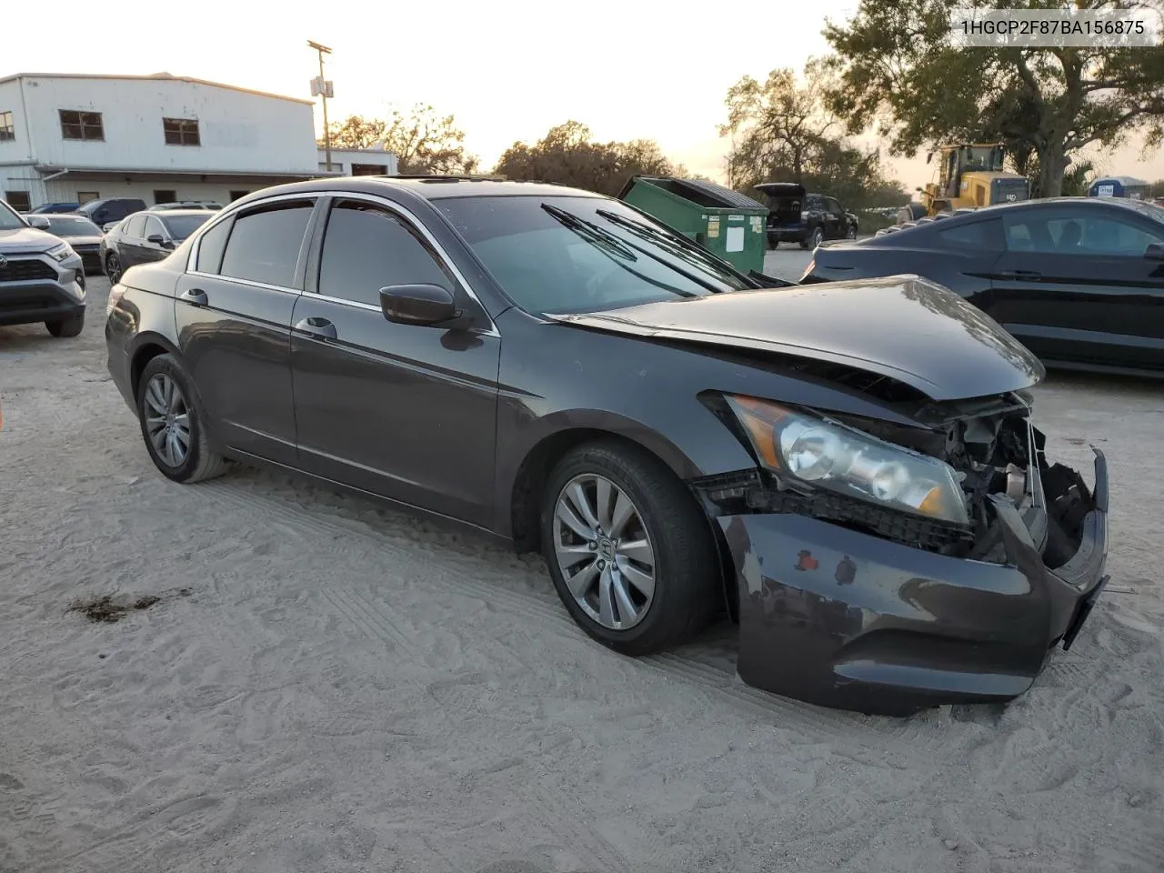 2011 Honda Accord Exl VIN: 1HGCP2F87BA156875 Lot: 77589904