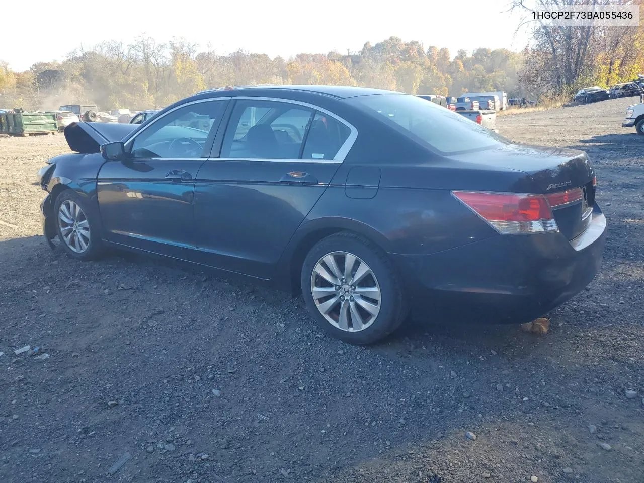 2011 Honda Accord Ex VIN: 1HGCP2F73BA055436 Lot: 77731204