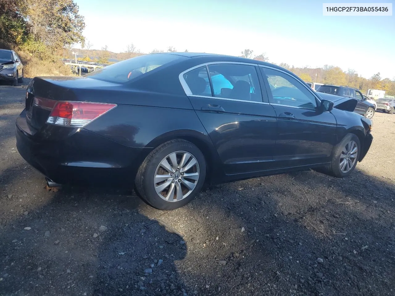 1HGCP2F73BA055436 2011 Honda Accord Ex