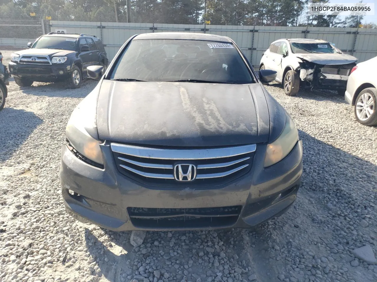 2011 Honda Accord Exl VIN: 1HGCP2F84BA059956 Lot: 77762434