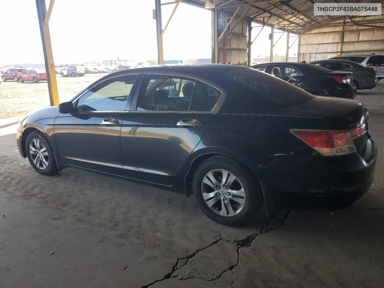 2011 Honda Accord Lxp VIN: 1HGCP2F43BA075448 Lot: 78331264