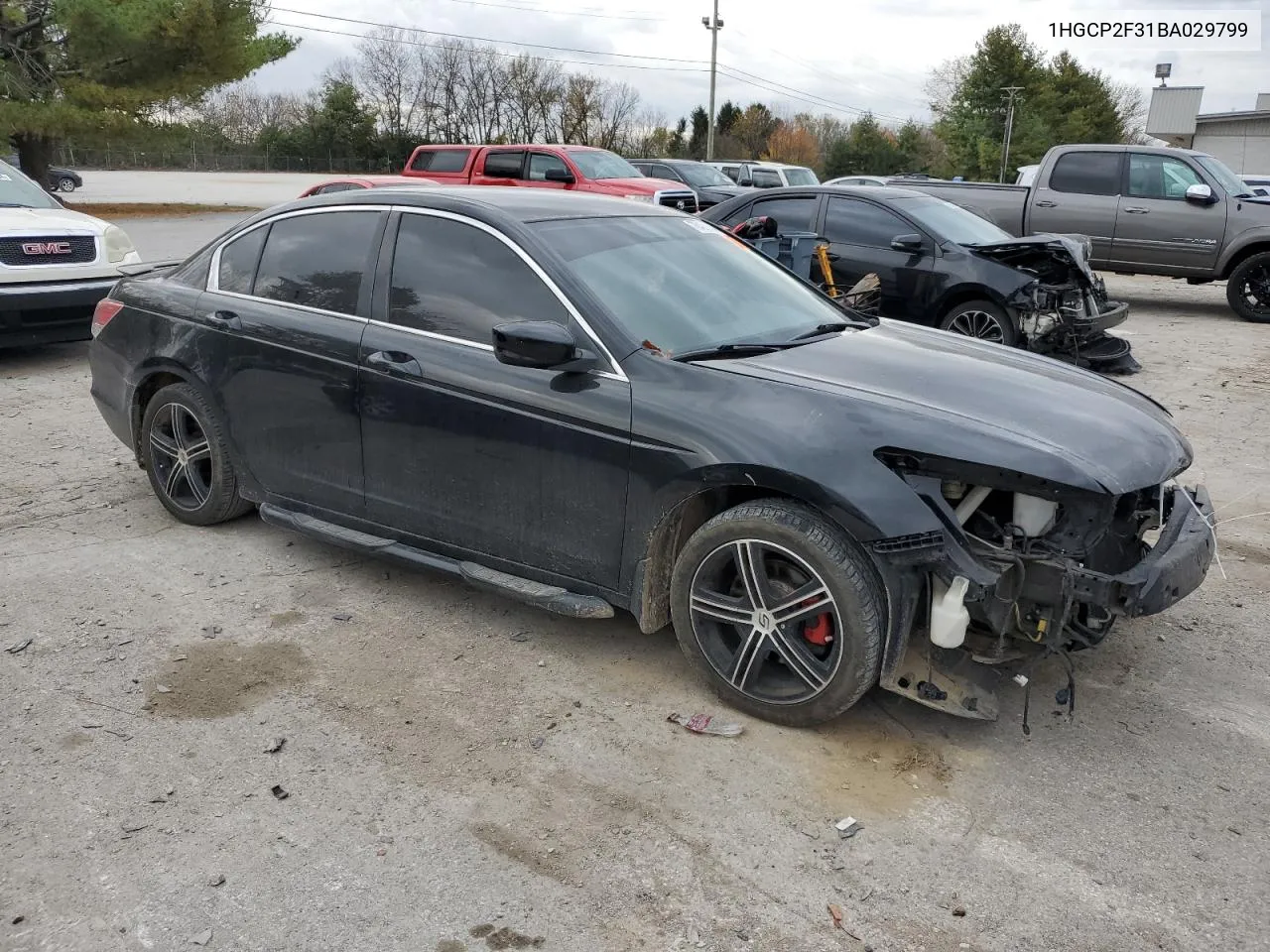 2011 Honda Accord Lx VIN: 1HGCP2F31BA029799 Lot: 78424954