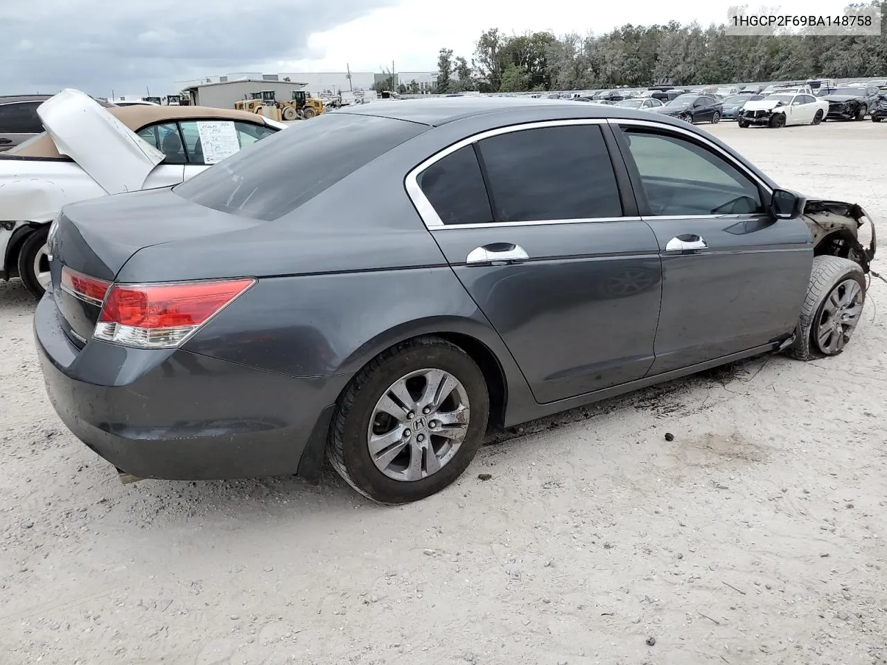 2011 Honda Accord Se VIN: 1HGCP2F69BA148758 Lot: 78702164