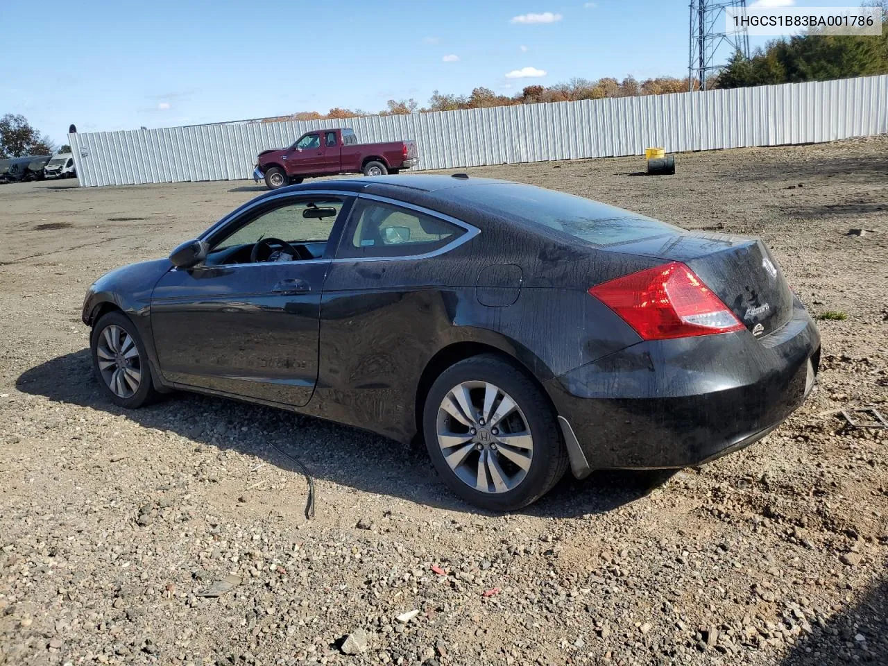 2011 Honda Accord Exl VIN: 1HGCS1B83BA001786 Lot: 79181724