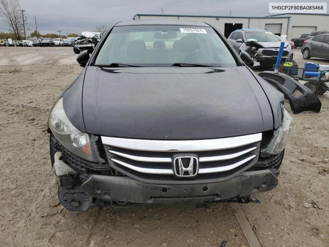 2011 Honda Accord Exl VIN: 1HGCP2F80BA085468 Lot: 79267024