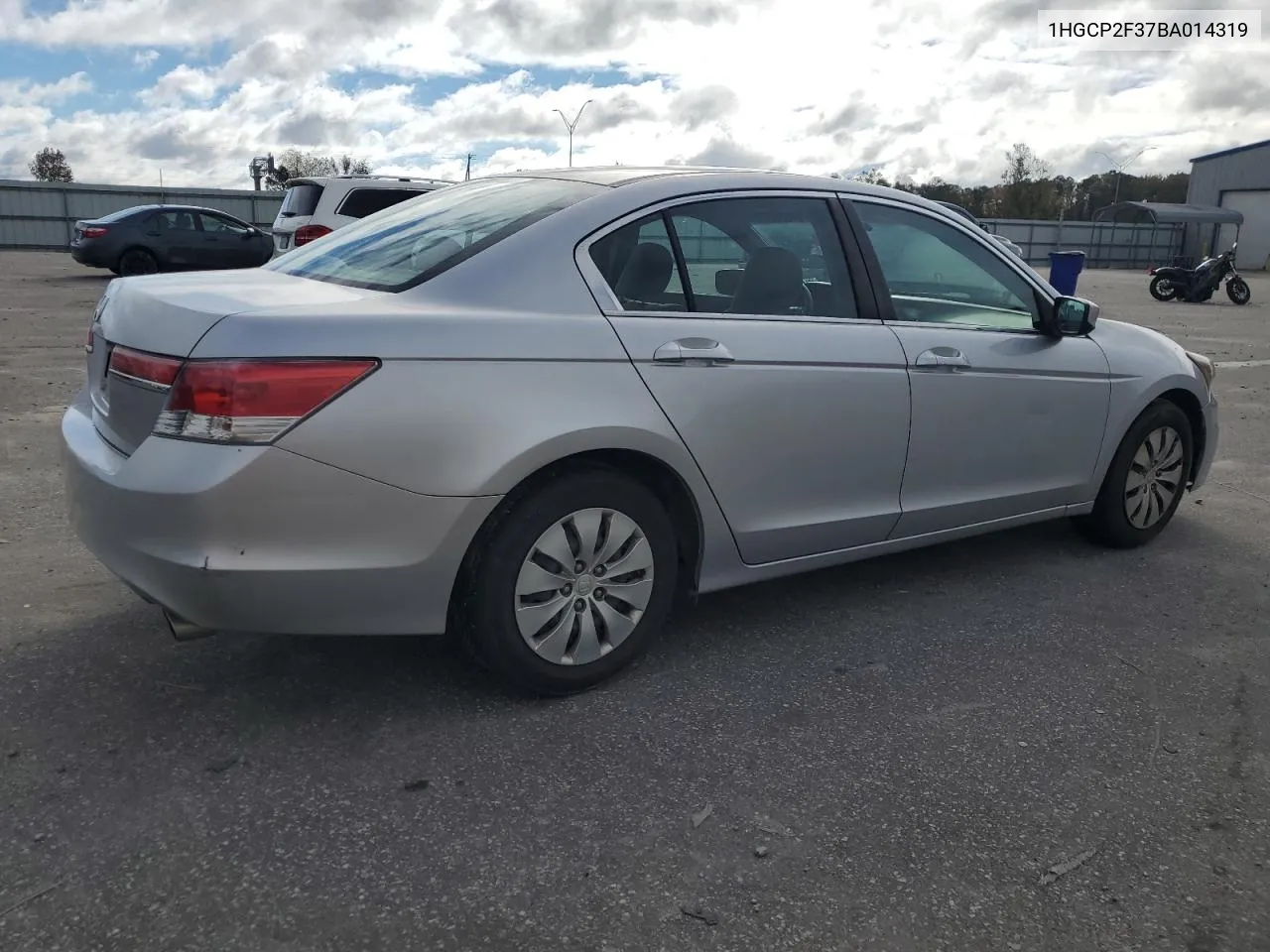 2011 Honda Accord Lx VIN: 1HGCP2F37BA014319 Lot: 80730994