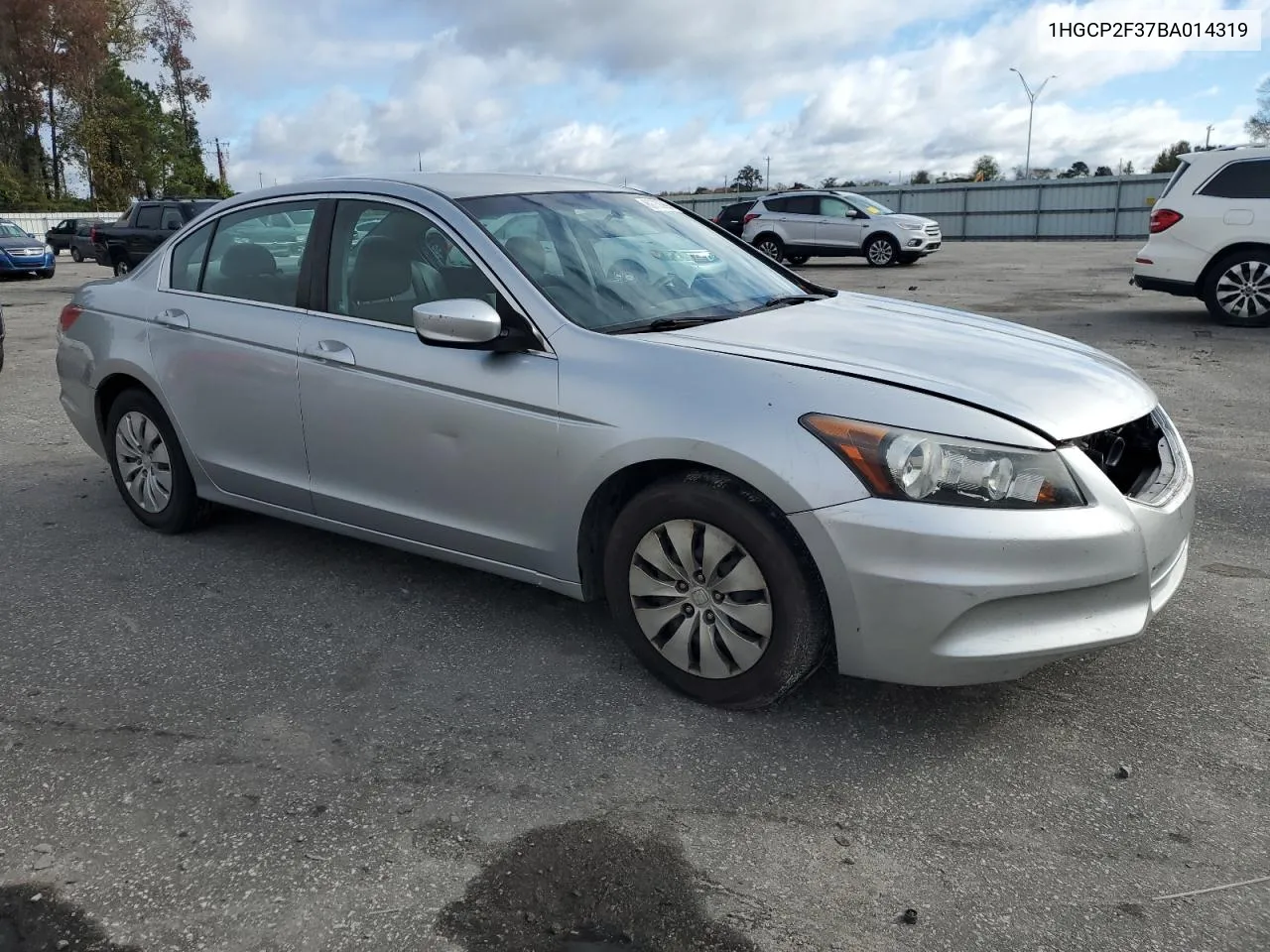 2011 Honda Accord Lx VIN: 1HGCP2F37BA014319 Lot: 80730994