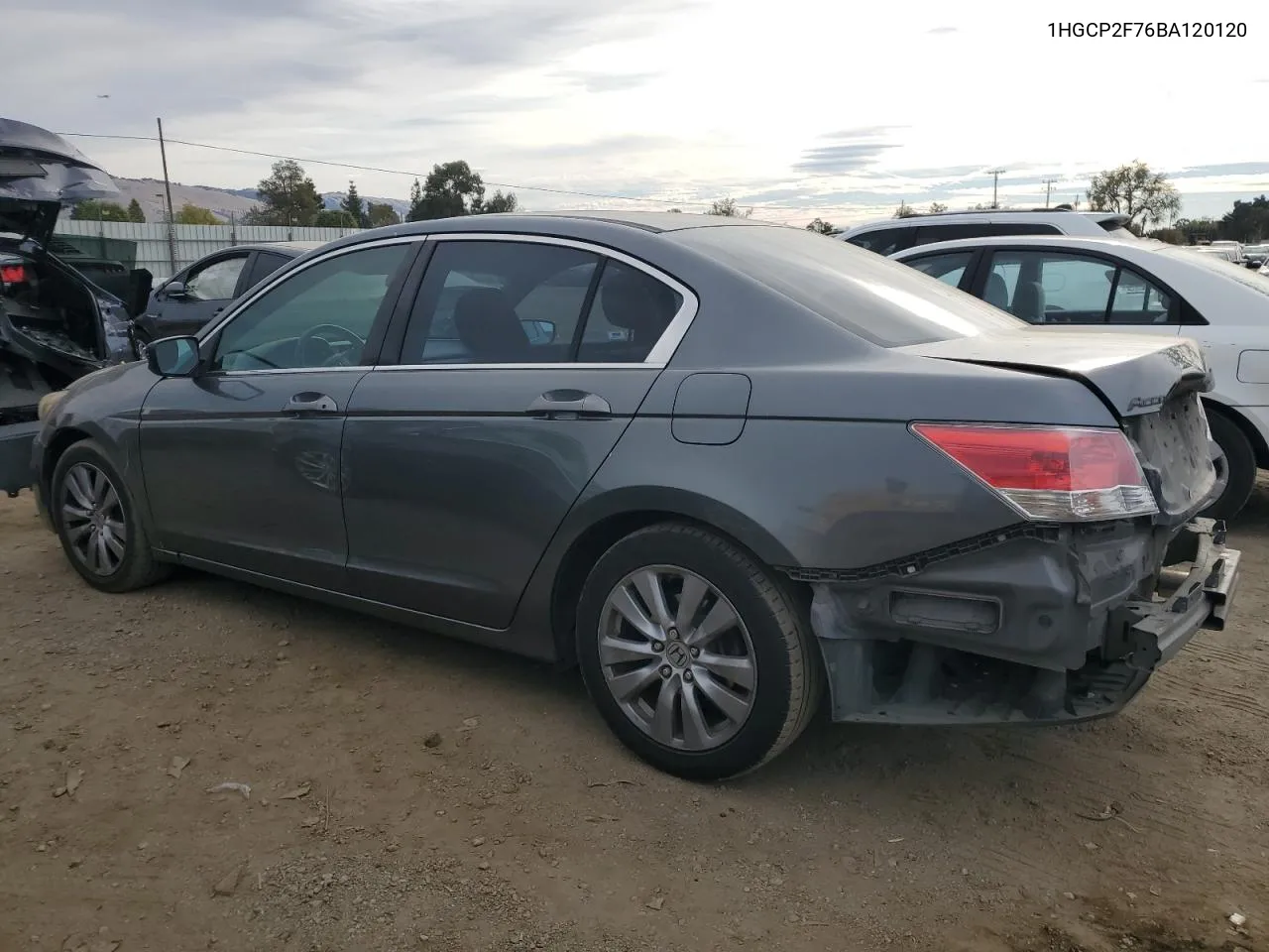 2011 Honda Accord Ex VIN: 1HGCP2F76BA120120 Lot: 81079624