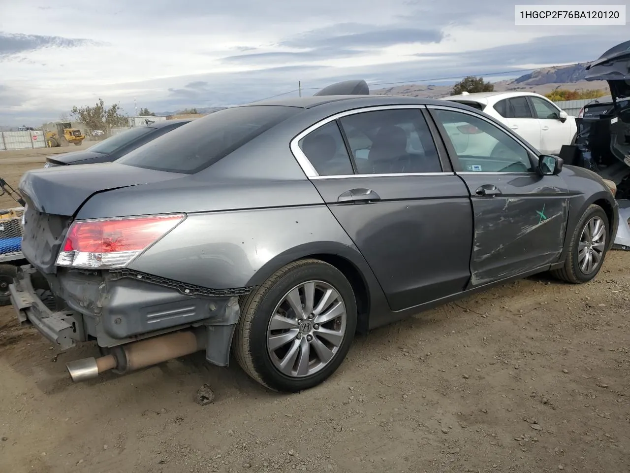 2011 Honda Accord Ex VIN: 1HGCP2F76BA120120 Lot: 81079624