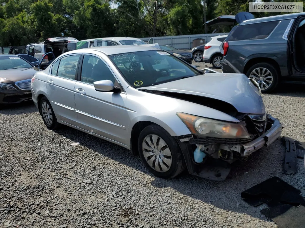 2012 Honda Accord Lx VIN: 1HGCP2F3XCA107711 Lot: 53335684