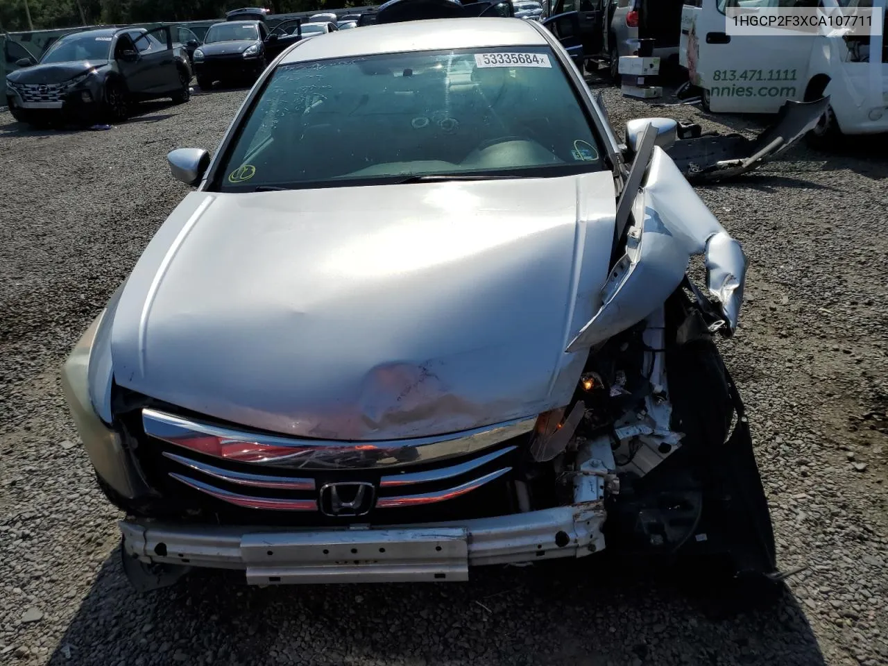 1HGCP2F3XCA107711 2012 Honda Accord Lx