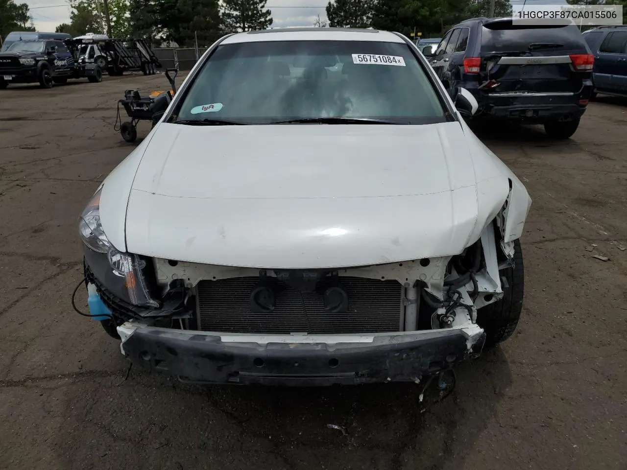 1HGCP3F87CA015506 2012 Honda Accord Exl