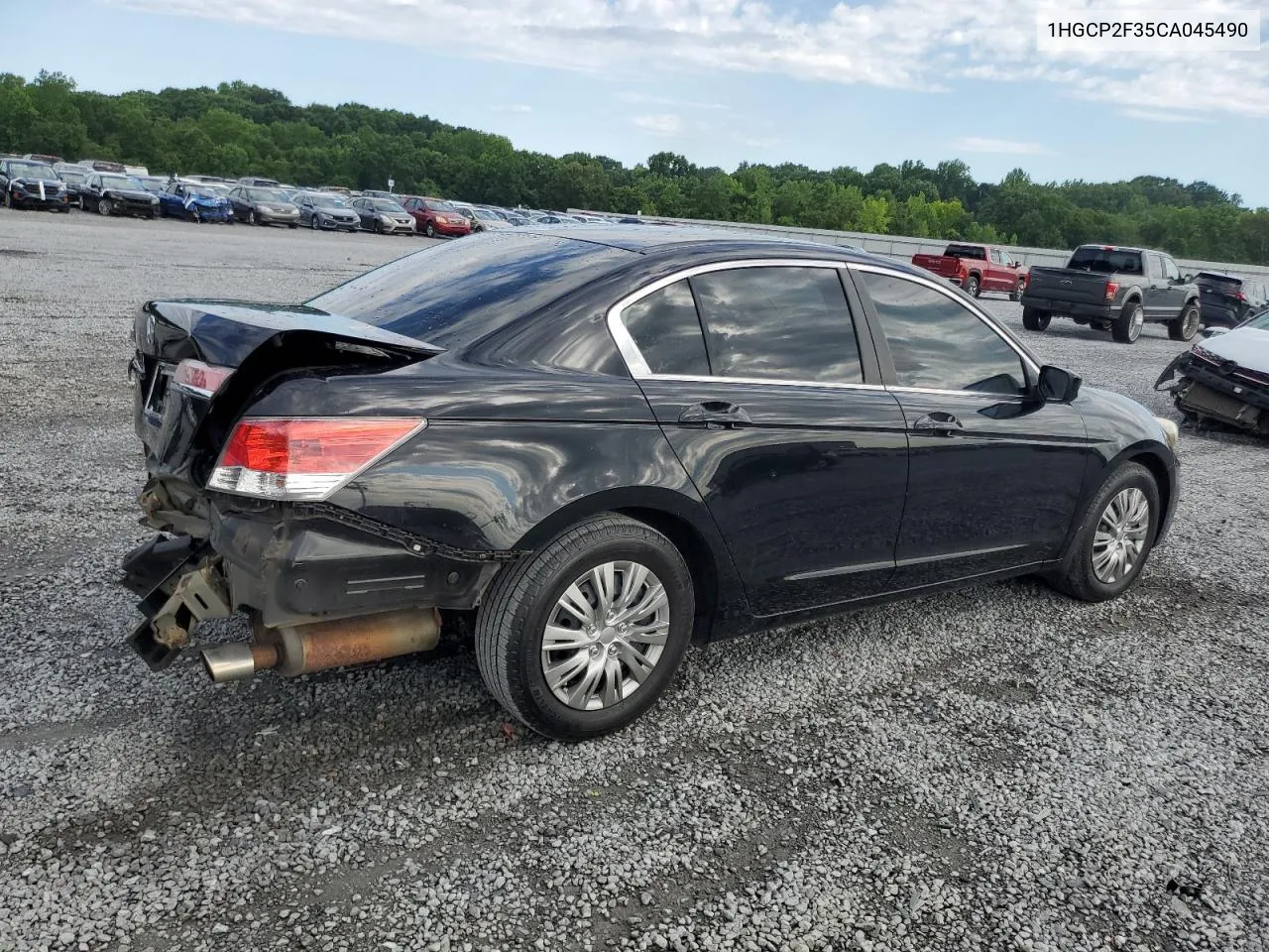 2012 Honda Accord Lx VIN: 1HGCP2F35CA045490 Lot: 57838944