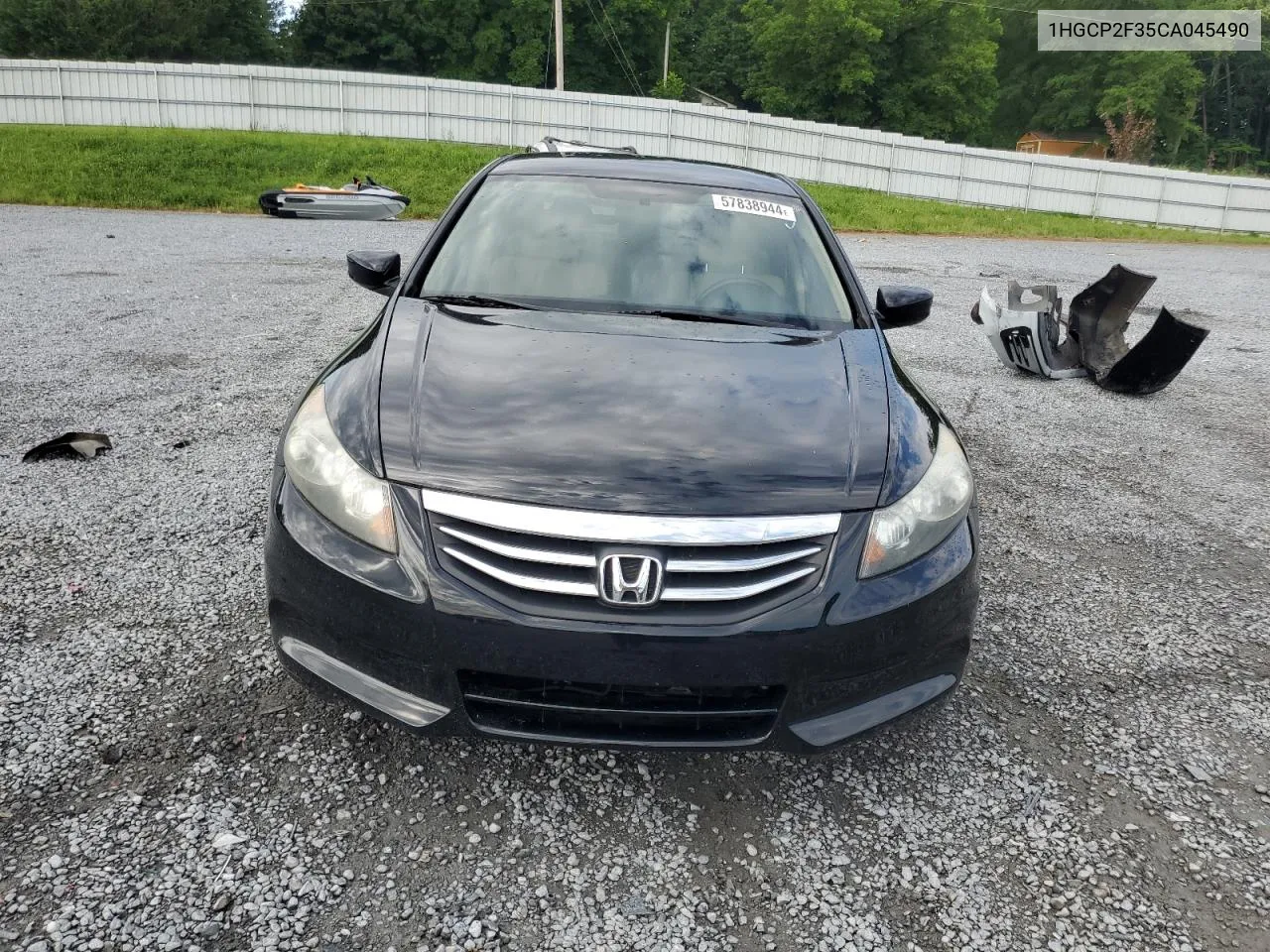 2012 Honda Accord Lx VIN: 1HGCP2F35CA045490 Lot: 57838944