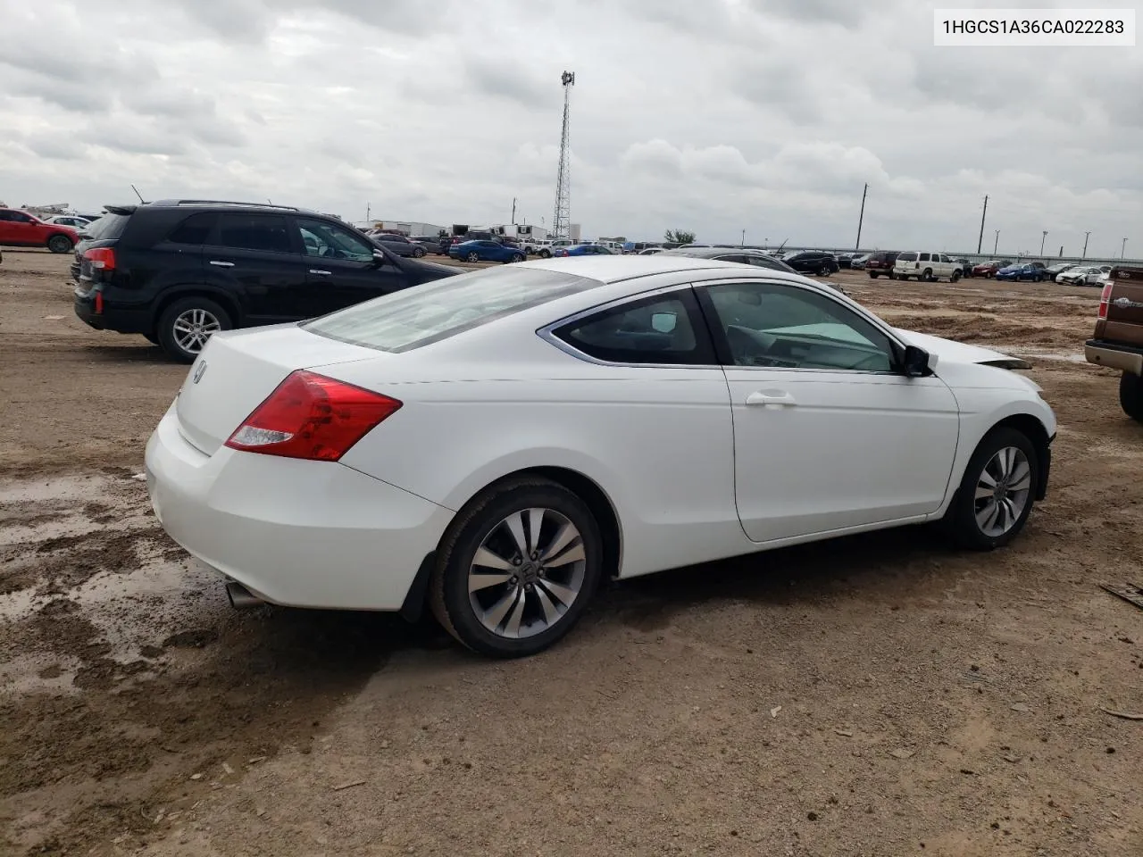 2012 Honda Accord Lx VIN: 1HGCS1A36CA022283 Lot: 58419104