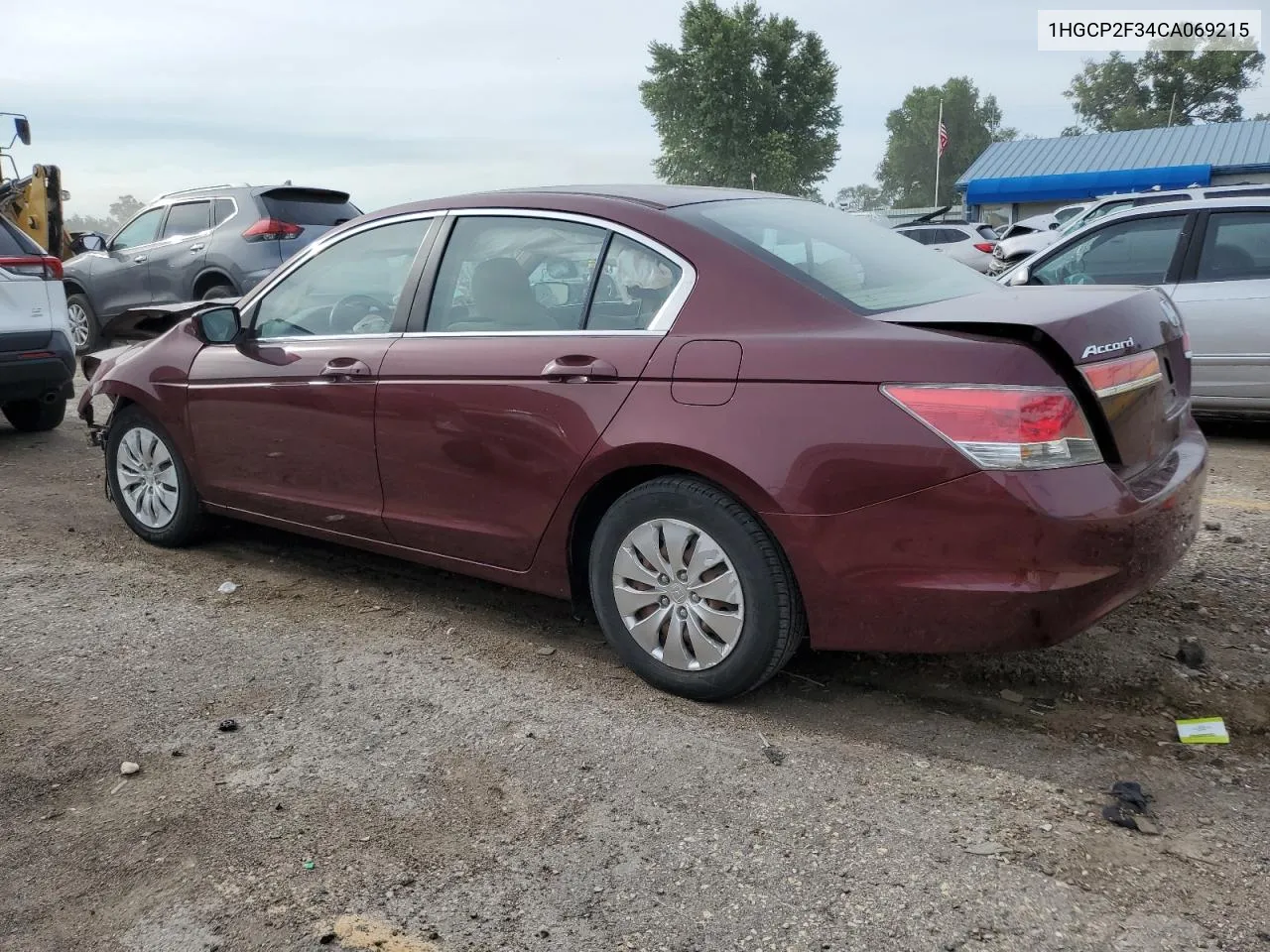 2012 Honda Accord Lx VIN: 1HGCP2F34CA069215 Lot: 61614324