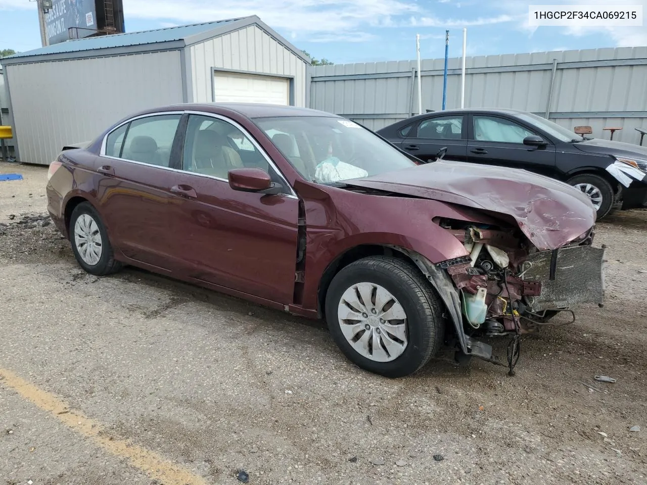 2012 Honda Accord Lx VIN: 1HGCP2F34CA069215 Lot: 61614324