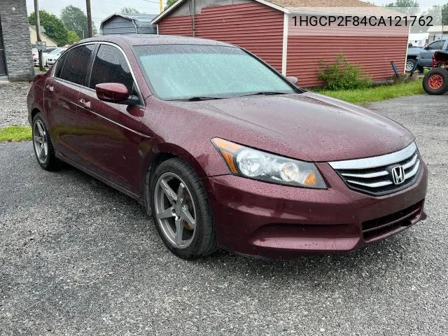 2012 Honda Accord Exl VIN: 1HGCP2F84CA121762 Lot: 65900724