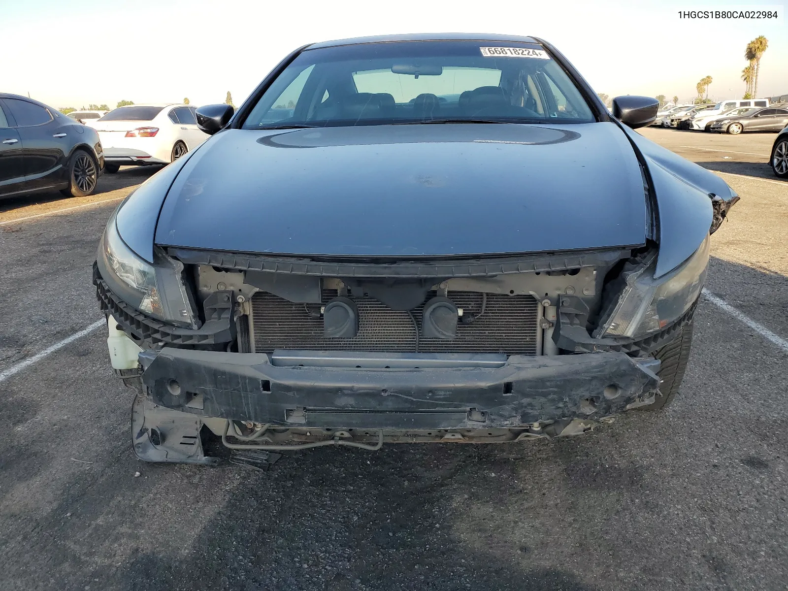 2012 Honda Accord Exl VIN: 1HGCS1B80CA022984 Lot: 66818224