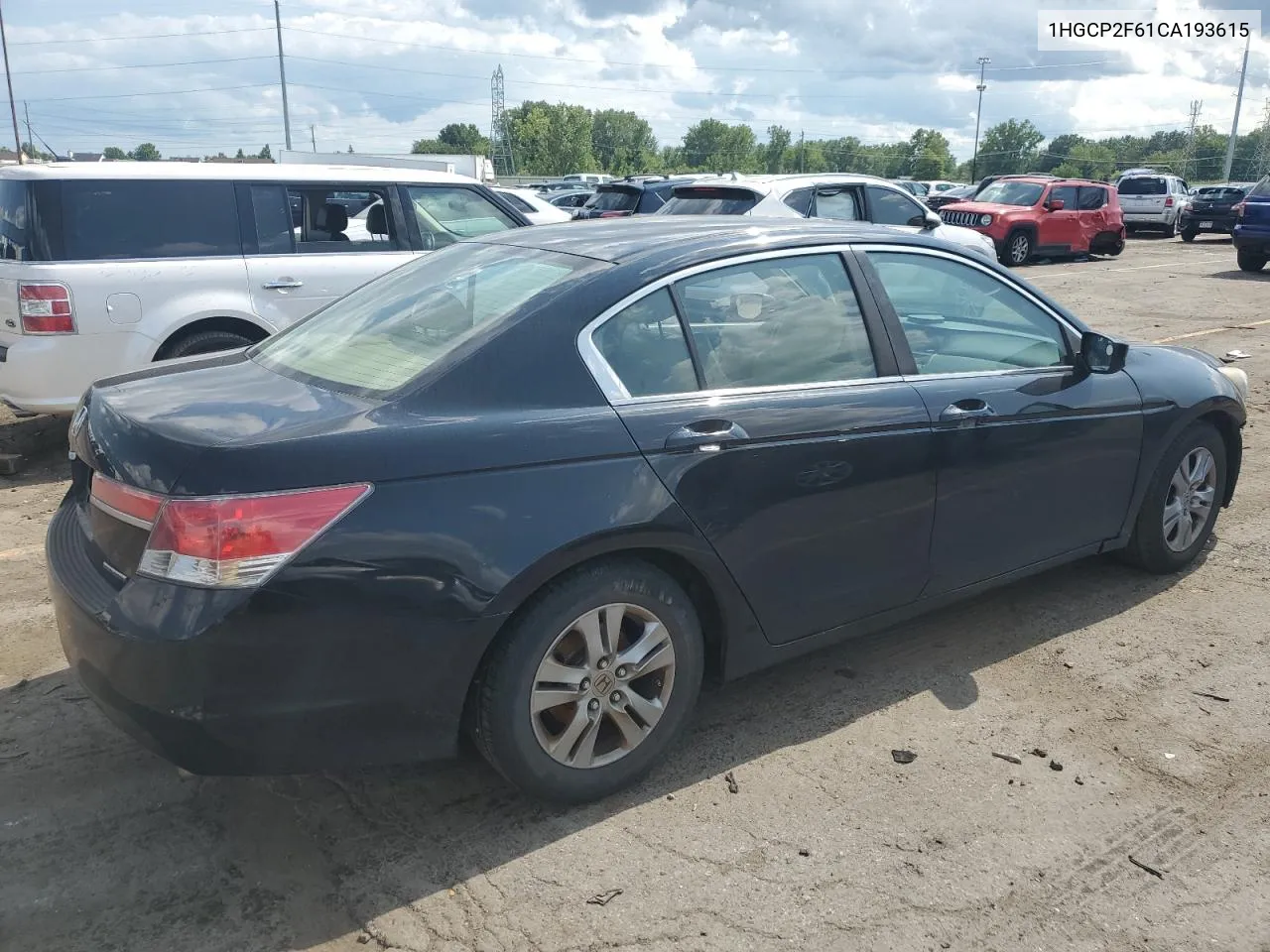 2012 Honda Accord Se VIN: 1HGCP2F61CA193615 Lot: 67088124