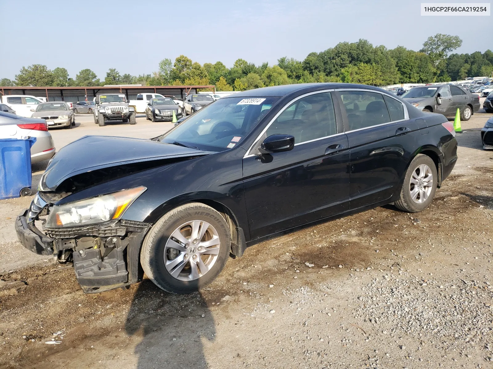 2012 Honda Accord Se VIN: 1HGCP2F66CA219254 Lot: 67328914