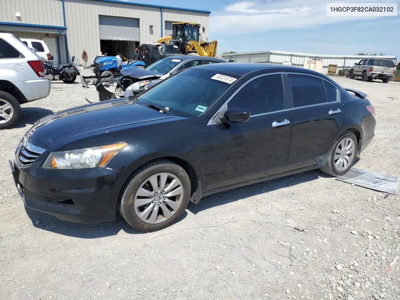 2012 Honda Accord Exl VIN: 1HGCP3F82CA032102 Lot: 68321574