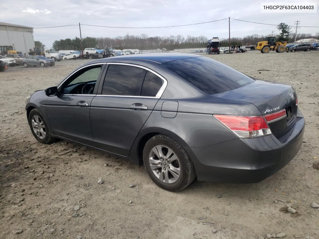 2012 Honda Accord Se VIN: 1HGCP2F63CA104403 Lot: 68826674