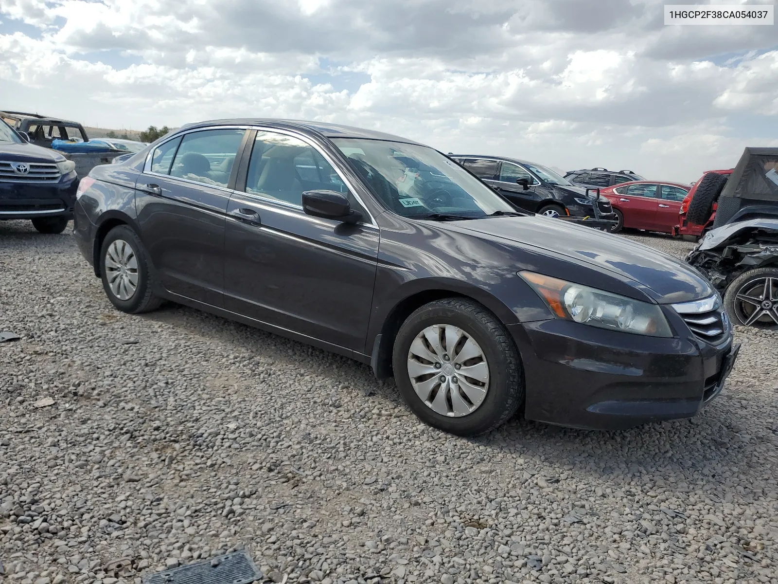 1HGCP2F38CA054037 2012 Honda Accord Lx