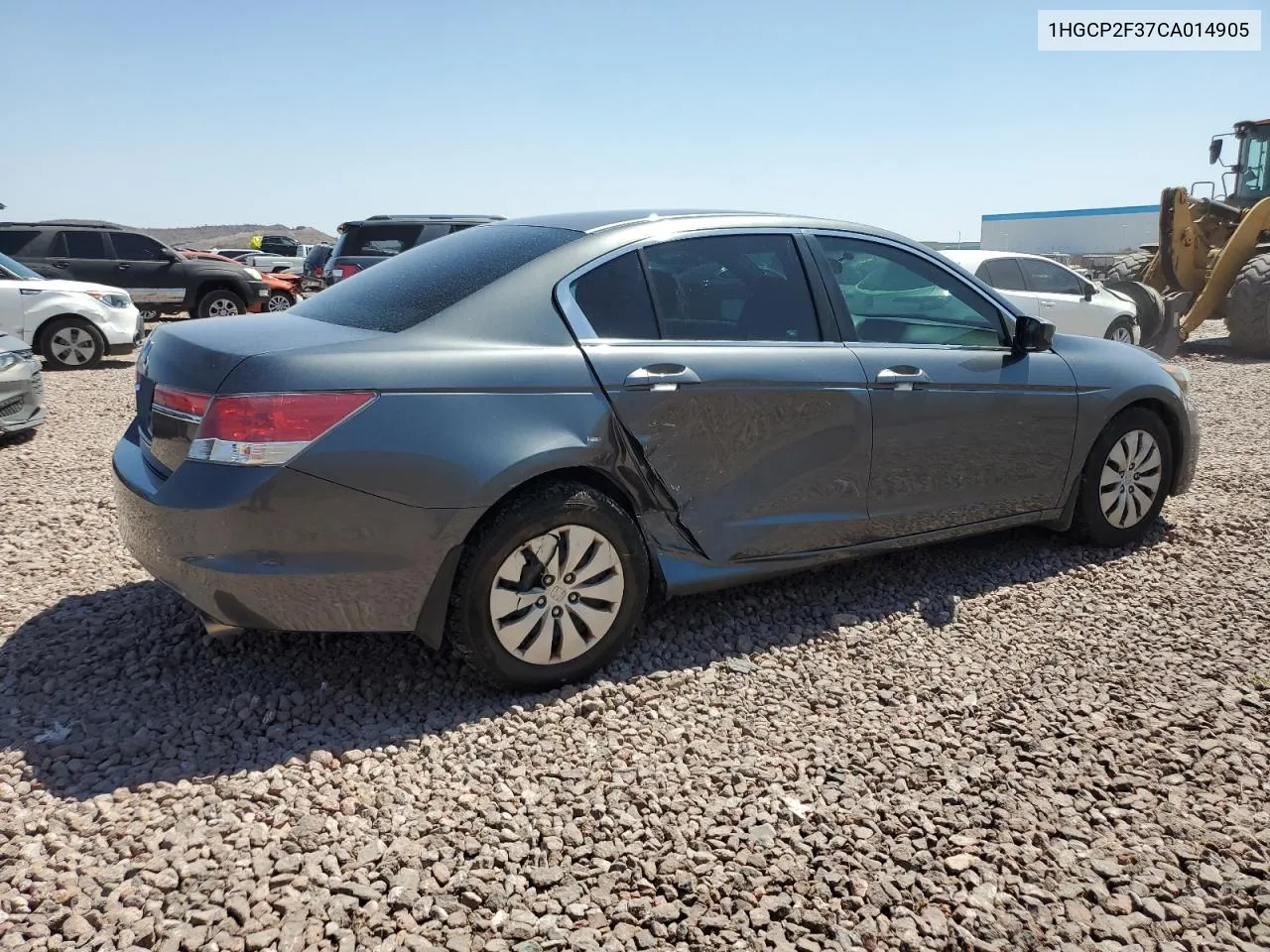 2012 Honda Accord Lx VIN: 1HGCP2F37CA014905 Lot: 70645104