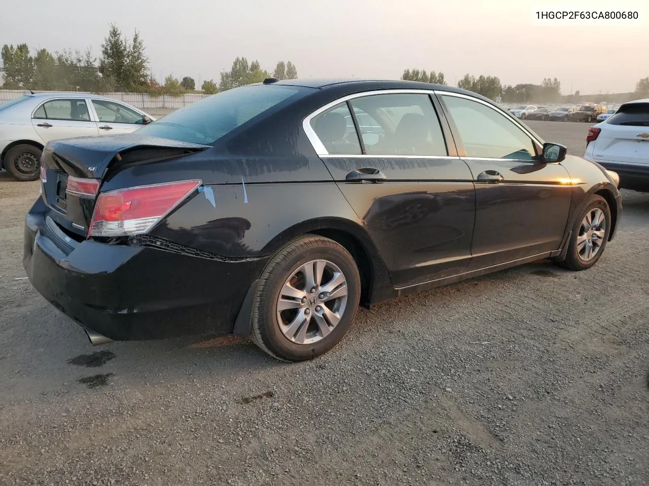 2012 Honda Accord Se VIN: 1HGCP2F63CA800680 Lot: 70897994