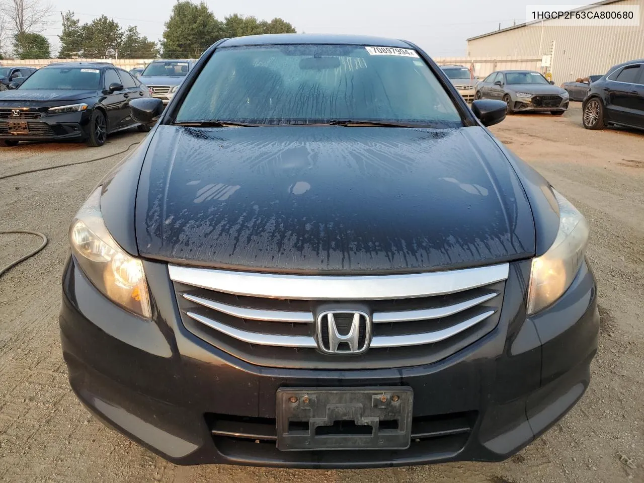 2012 Honda Accord Se VIN: 1HGCP2F63CA800680 Lot: 70897994