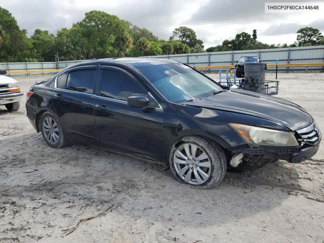 2012 Honda Accord Exl VIN: 1HGCP2F80CA144648 Lot: 71197164