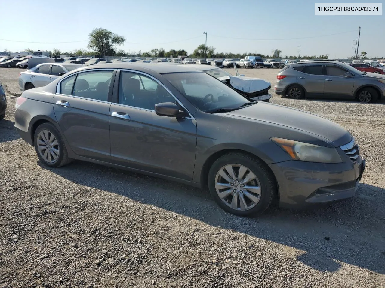 1HGCP3F88CA042374 2012 Honda Accord Exl