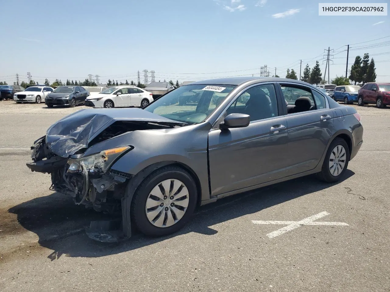 2012 Honda Accord Lx VIN: 1HGCP2F39CA207962 Lot: 72474124