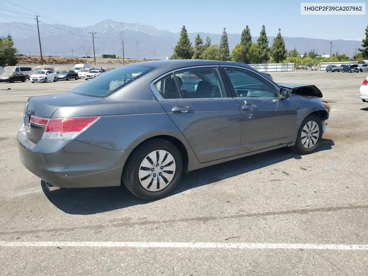 2012 Honda Accord Lx VIN: 1HGCP2F39CA207962 Lot: 72474124