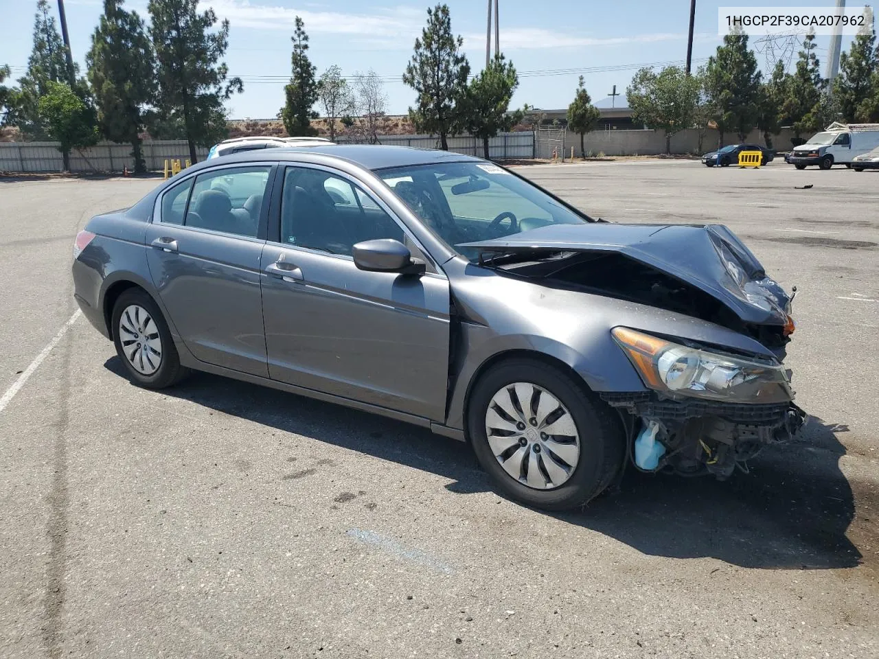 2012 Honda Accord Lx VIN: 1HGCP2F39CA207962 Lot: 72474124