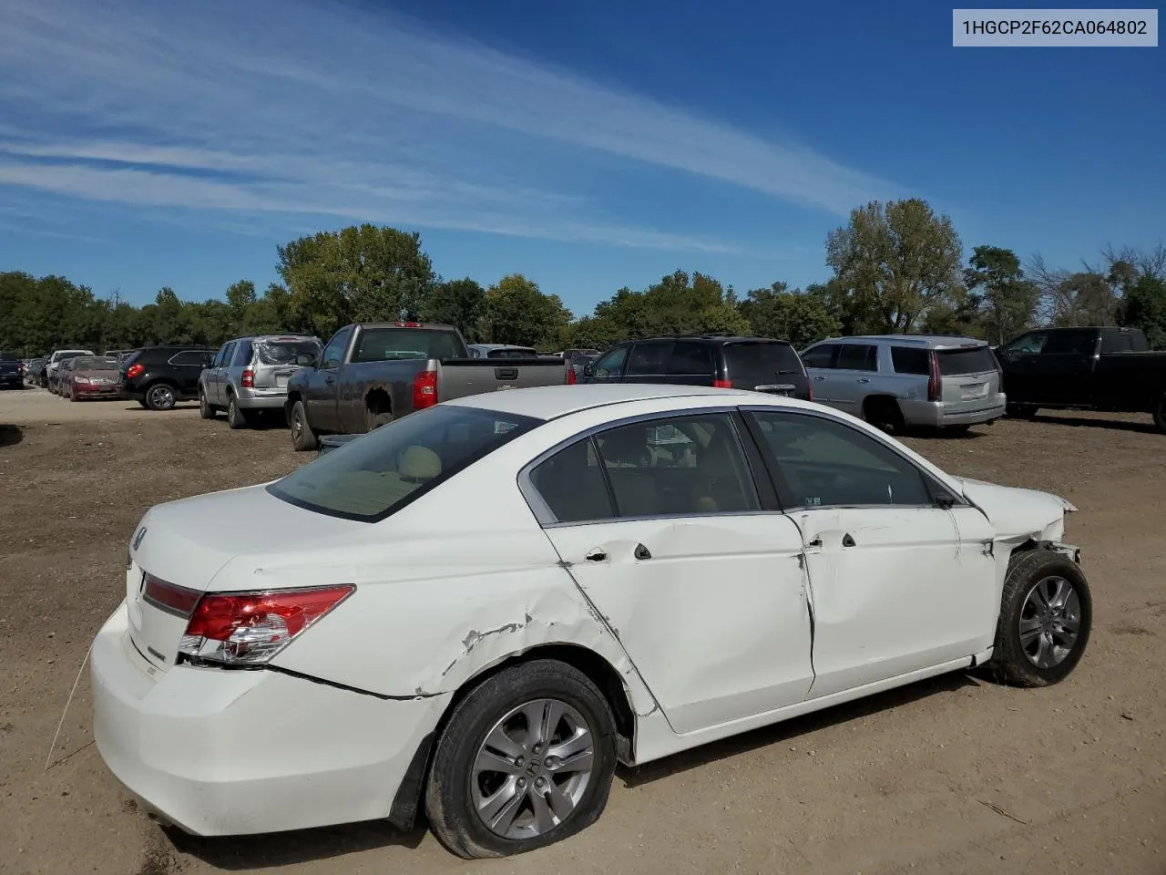 1HGCP2F62CA064802 2012 Honda Accord Se